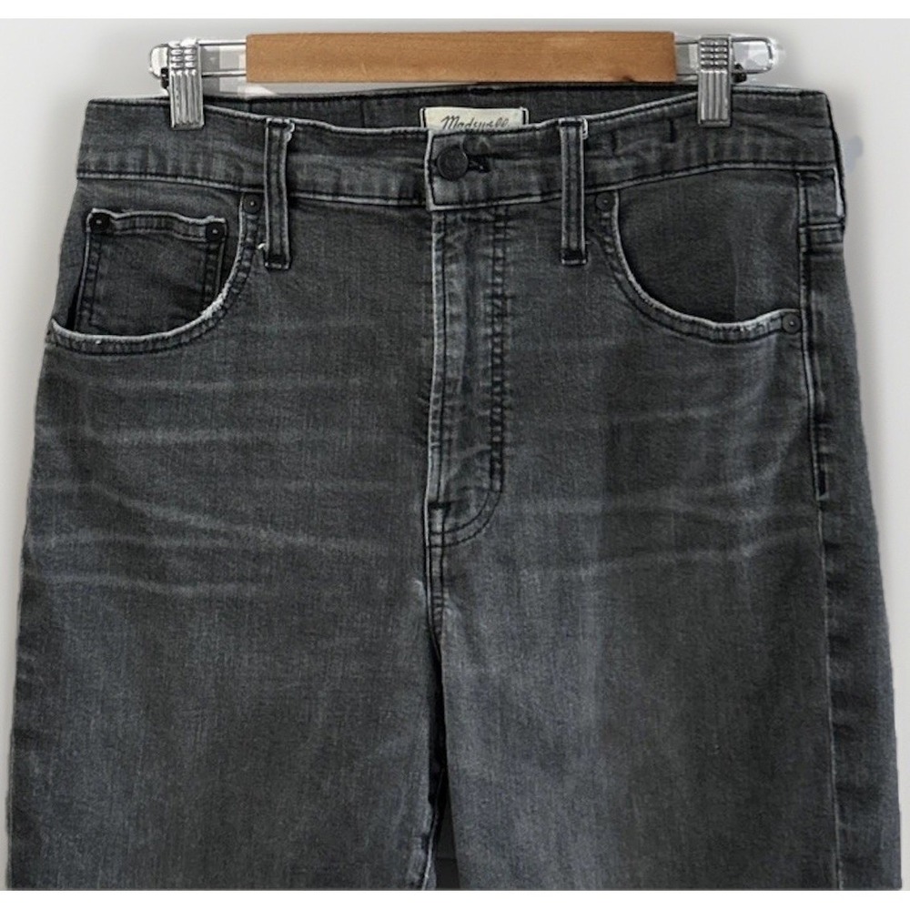Madewell The Perfect Vintage Crop Jeans Stretch Denim Sz 30 P NO‎ Pilling